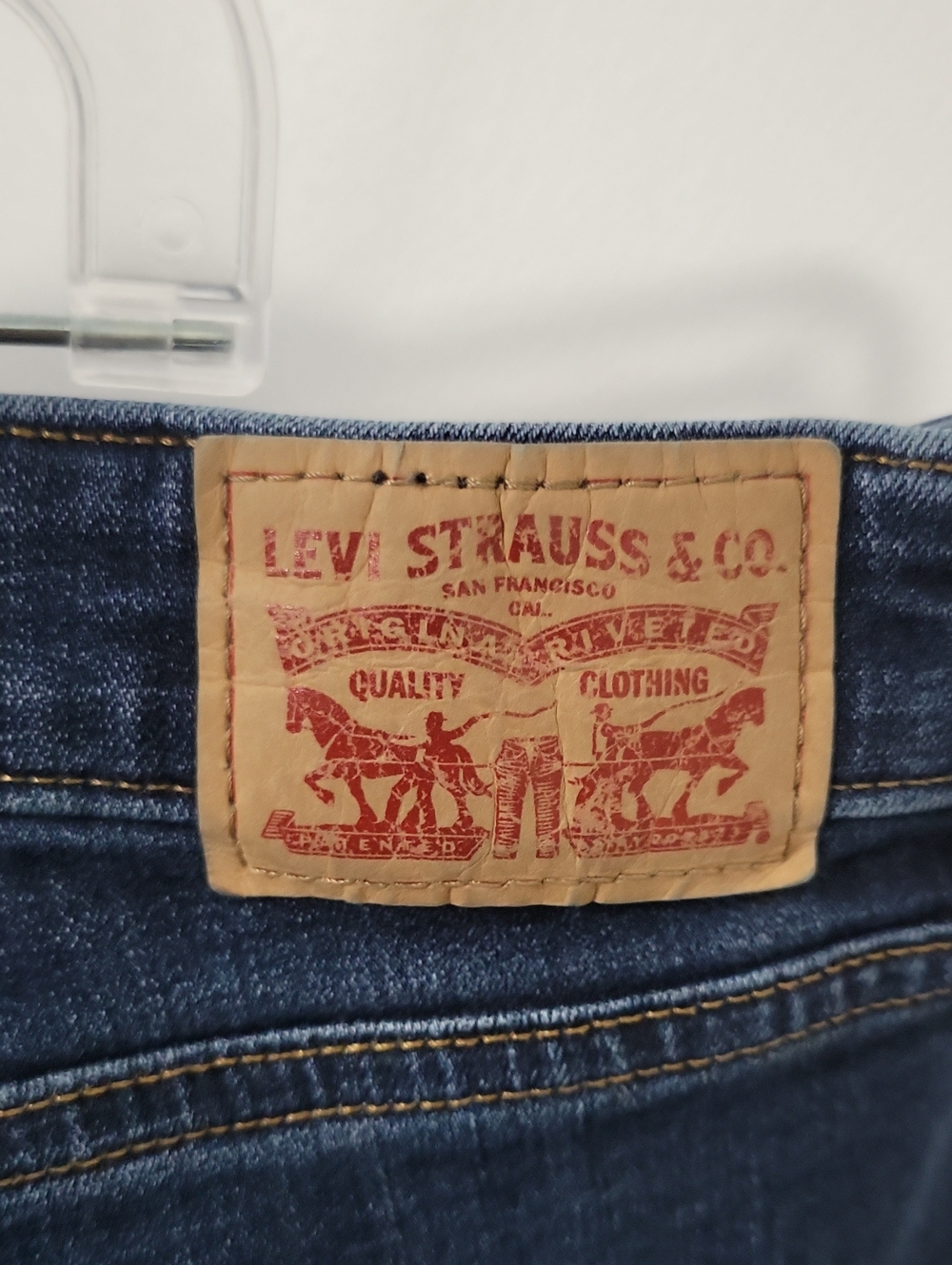 Levi's 414 Classic Straight Jeans, Size 22W - Picture 3 of 8
